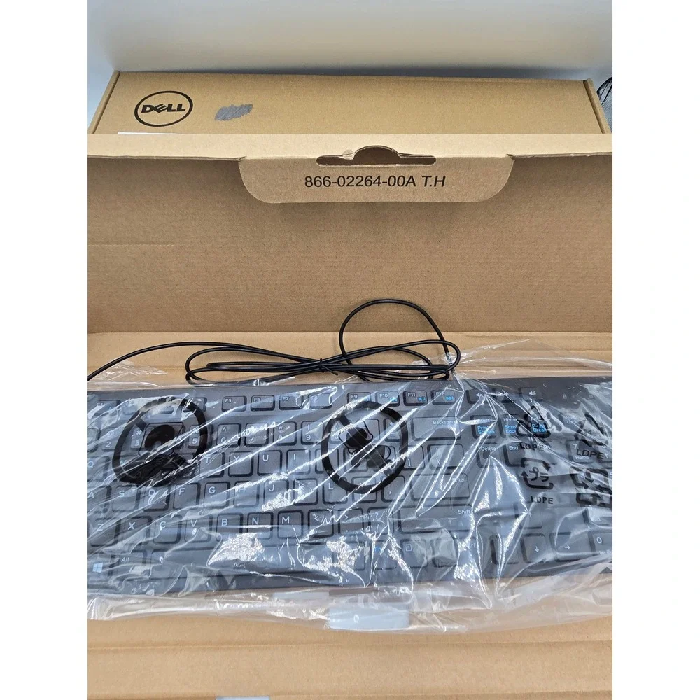 Dell KB216 Wired USB Keyboard Lot of 3 Black for Business Office‎ Home Use